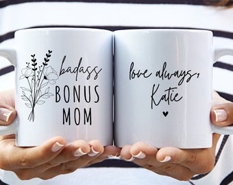 Step mom Gift, Best Bonus Mom Mug, Stepmother Gifts, Gift for Second Mom, Bonus Mom Gift, Other Mother, Best Bonus mom ever, Mother's day