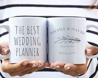 The Best Wedding Planner Gift, Wedding Coordinator, Personalized Wedding Coordinator Gift, Wedding Thank You Gift, Best Wedding Planner Mug