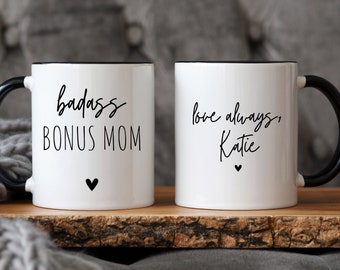 Step mom Gift, Best Bonus Mom Mug, Stepmother Gifts, Gift for Second Mom, Bonus Mom Gift, Other Mother, Best Bonus mom ever, Mother's day