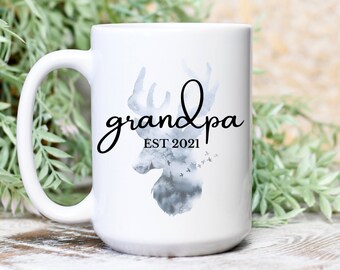 Grandpa Mug- Pregnancy Announcement, New Grandpa Gift, Grandpa cup, Grandparents Mug, New Baby Announcement, Grandpa Gift, Grandfather gift