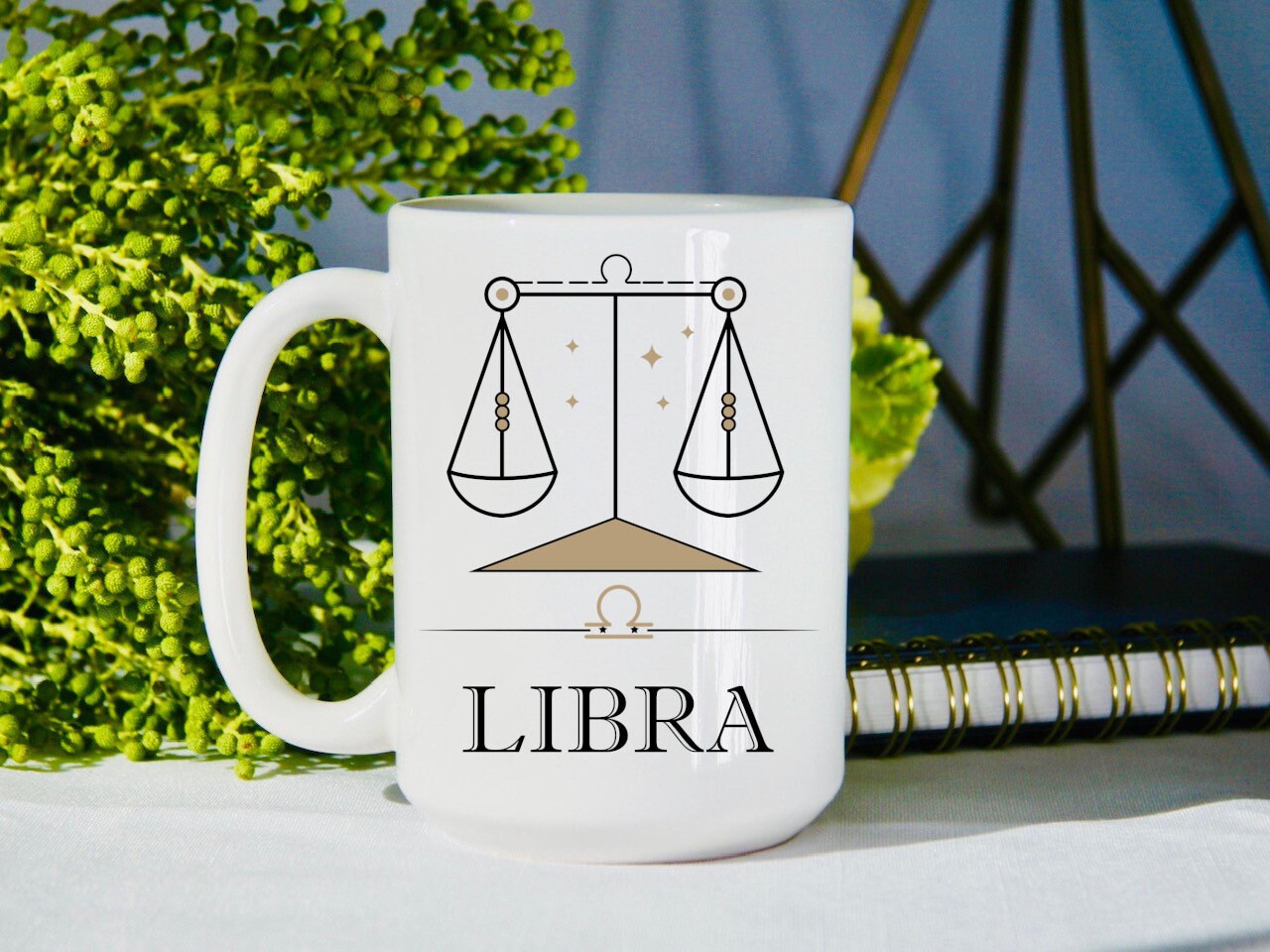 Libra Mug Zodiac Gift for Libra Libra Constellation Coffee Etsy