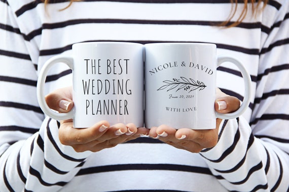 The Best Wedding Planner Gift, Wedding Coordinator, Personalized Wedding Coordinator Gift, Wedding Thank You Gift, Best Wedding Planner Mug