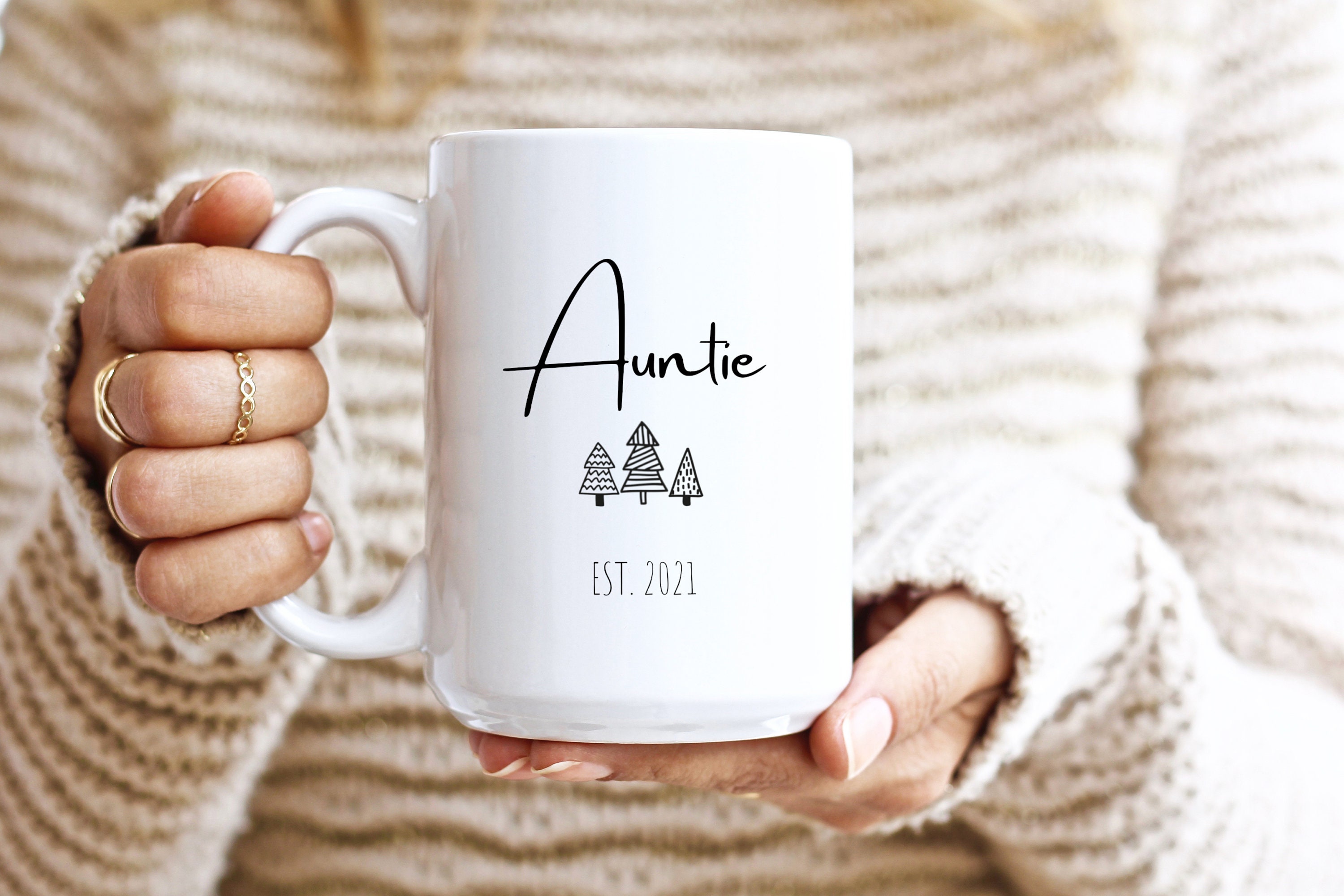 Aunt Uncle Mug Set, Aunt and Uncle Gift, Aunt and Uncle Pregnancy ...