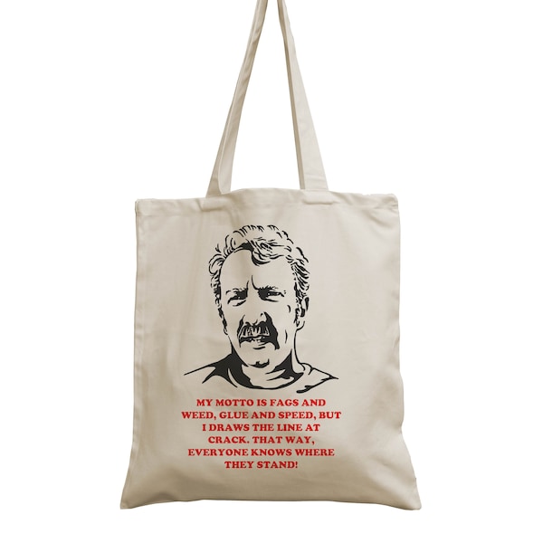 Dave Coaches Motto Tote Bag, Barry Island, Gavin and Stacey, Barrybados
