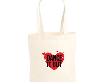 Dance It Out Bag, Greys themed bag, save lives, you're my person