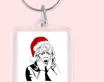 Oh My Christ, It's Christmas Keyring, gavin and stacey, Barry Island, Stocking filler