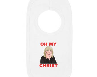 Oh My Christ bib Gavin and Stacey, Barry Island, Barrybados