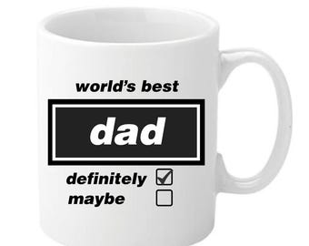 Best Dad in the World Definitely Maybe, Live forever, wonderwall, Fathers day gift