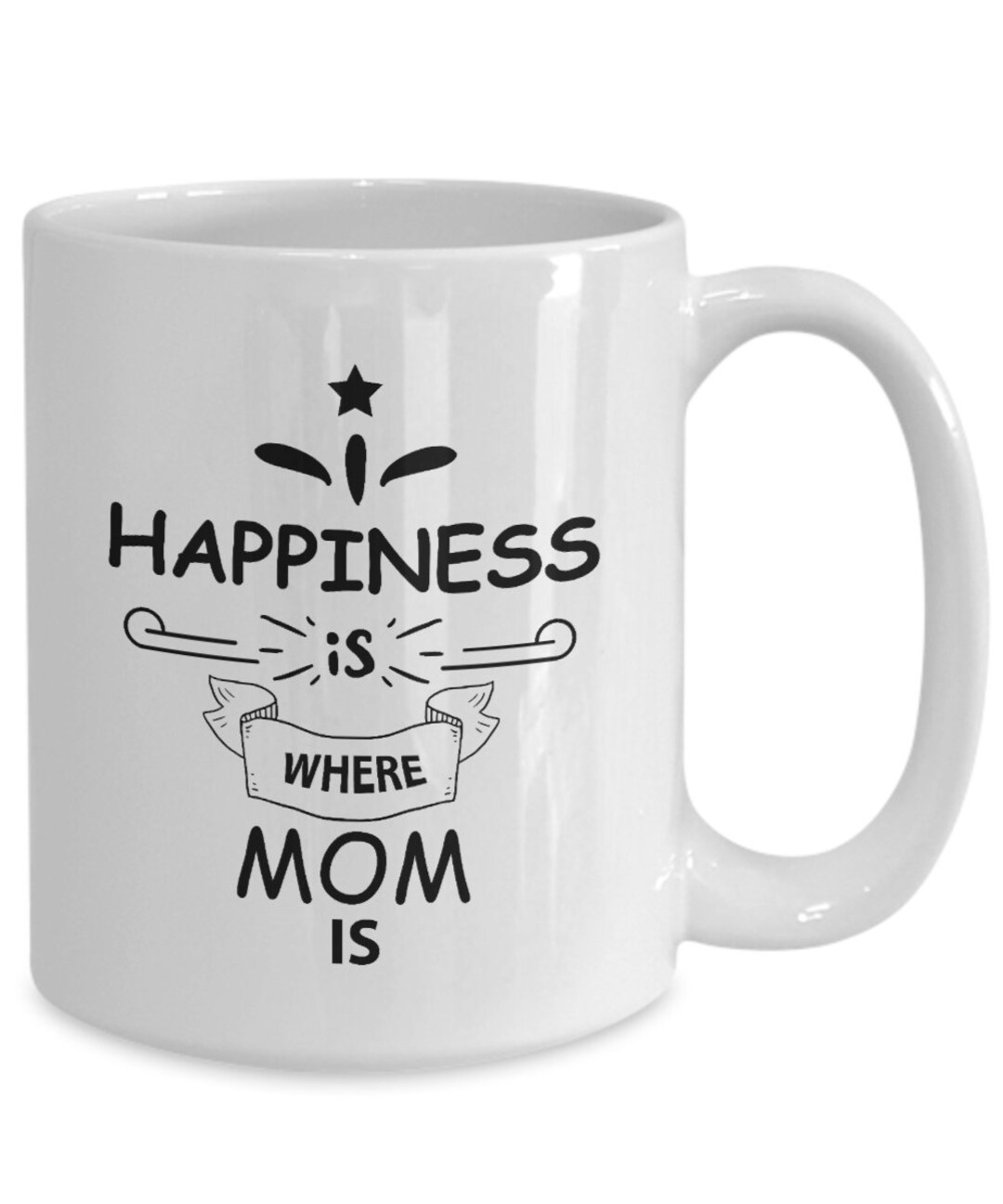 Gift for Mom Gift for Mothers Day Mom is Happiness Etsy New Zealand
