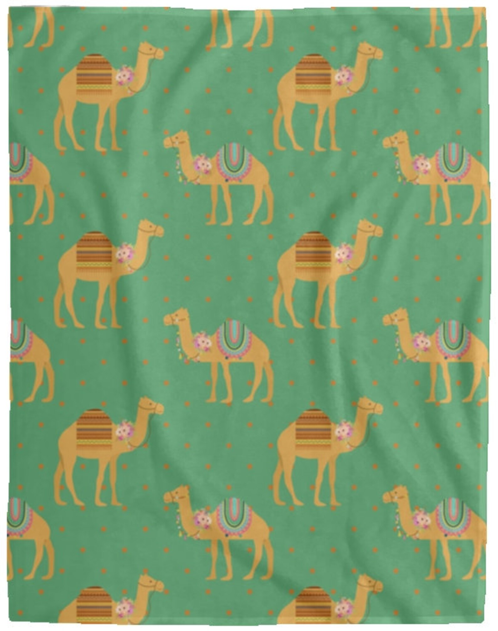 Soft Arabian Camel Print Throw Blanket Cozy Blanket Perfect Etsy