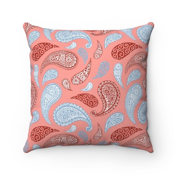 paisley pillows decorative