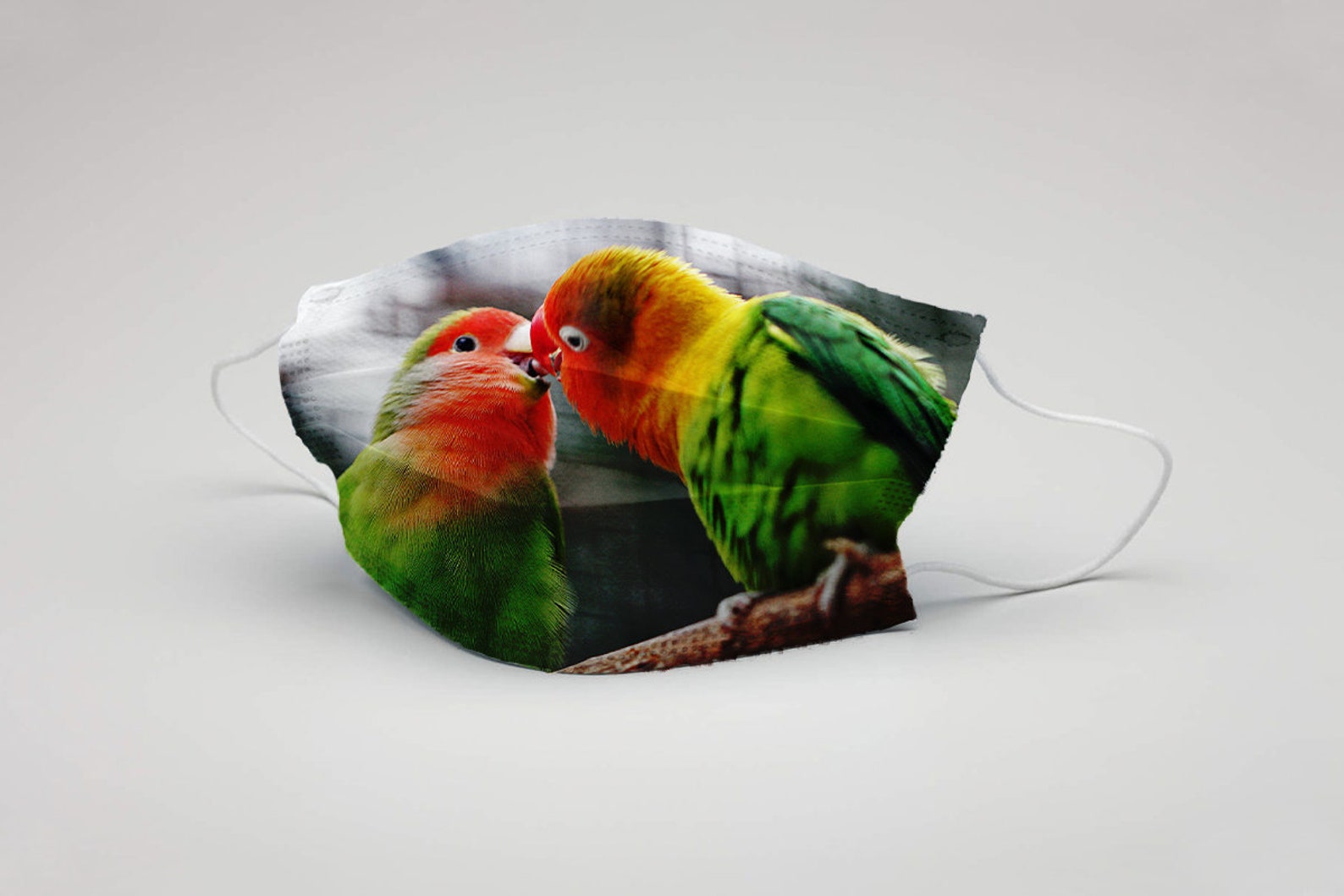 Parrot Face Mask Parrot Print Face Mask Washable Parrot Face Etsy
