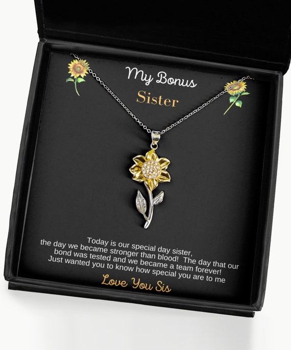 Sister bond necklace deals
