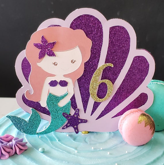 Magical Mermaid Cake Topper Kit - Hi Sweetheart
