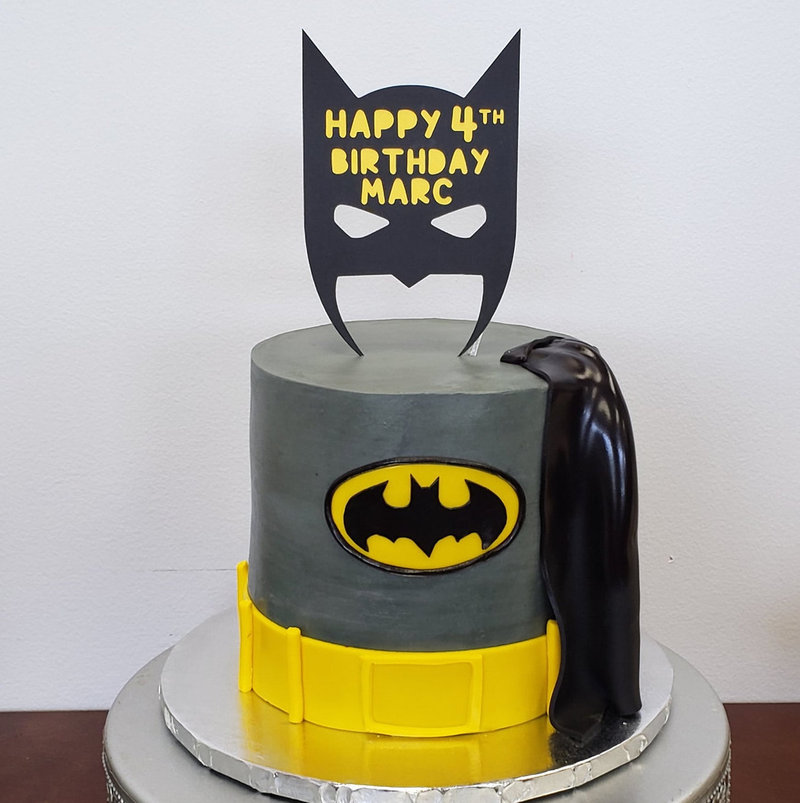 Batman cake topper cake tooper Batman party batman topper | Etsy