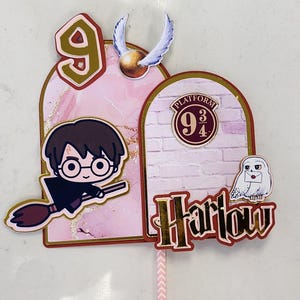 Magical Birthday Cake Topper, Wizard Theme birthday Cake Topper, Magical Cake Topper, Wizard Party Decor