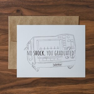 No Shock, You...Greeting Card - Match Day, Graduation, Congratulatory, Encouragement