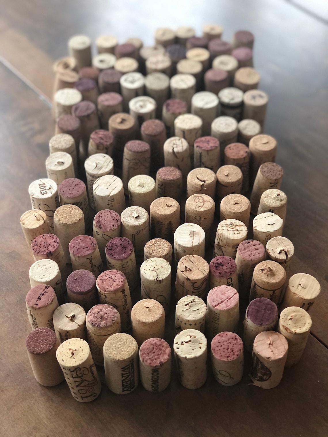 100 Used Wine Corks Etsy