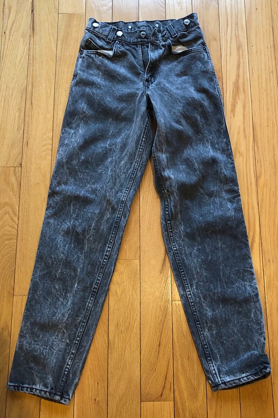 Levi’s acid wash gray vintage jeans