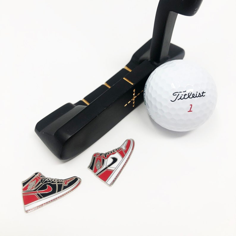 Air Jordan I Sneaker Golf Ball Marker Set Golf Gifts for Men Etsy
