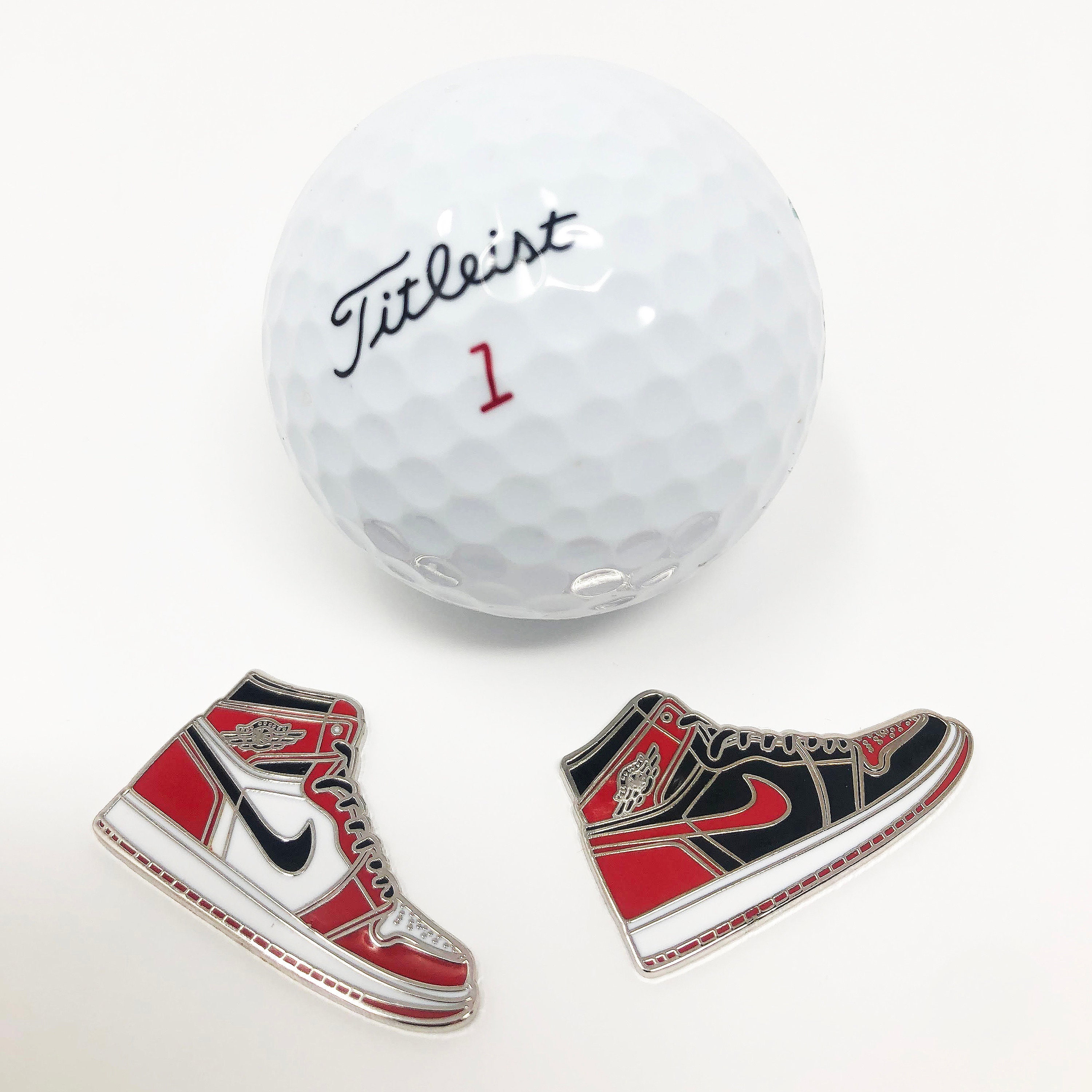 Air Jordan I Sneaker Golf Ball Marker Set Golf Gifts for Men Etsy