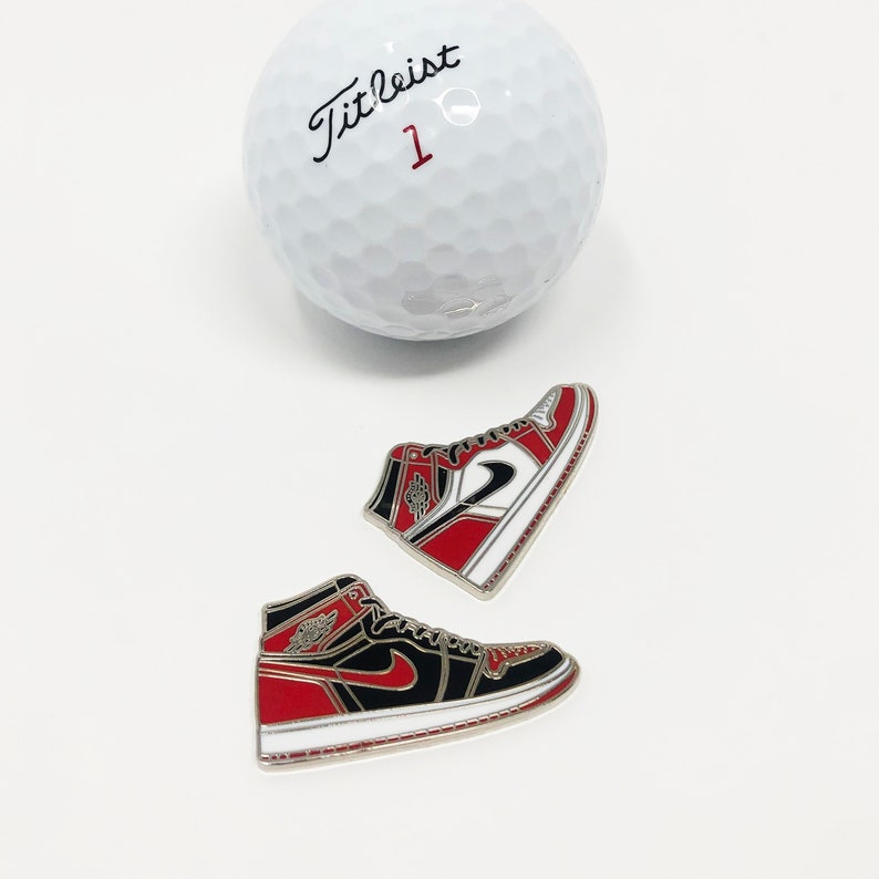 Air Jordan I Sneaker Golf Ball Marker Set Golf Gifts for Men Etsy