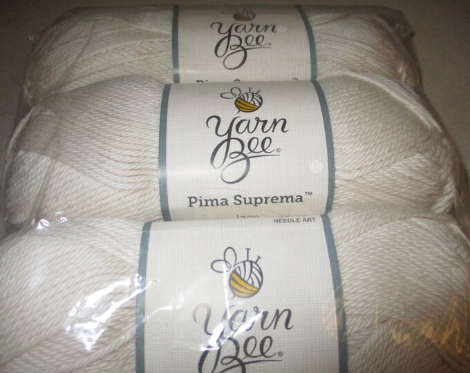 Lace Yarn Bee Pima Suprema Yarn Etsy