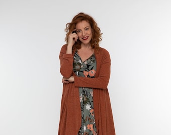 Red Clay Warm and Cozy Pullover Jacket