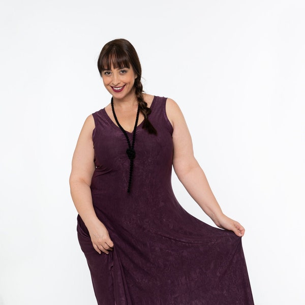 Aubergine Dress Etsy