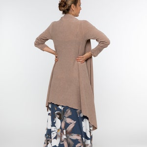 Beige Warm and Cozy Pullover Jacket image 6