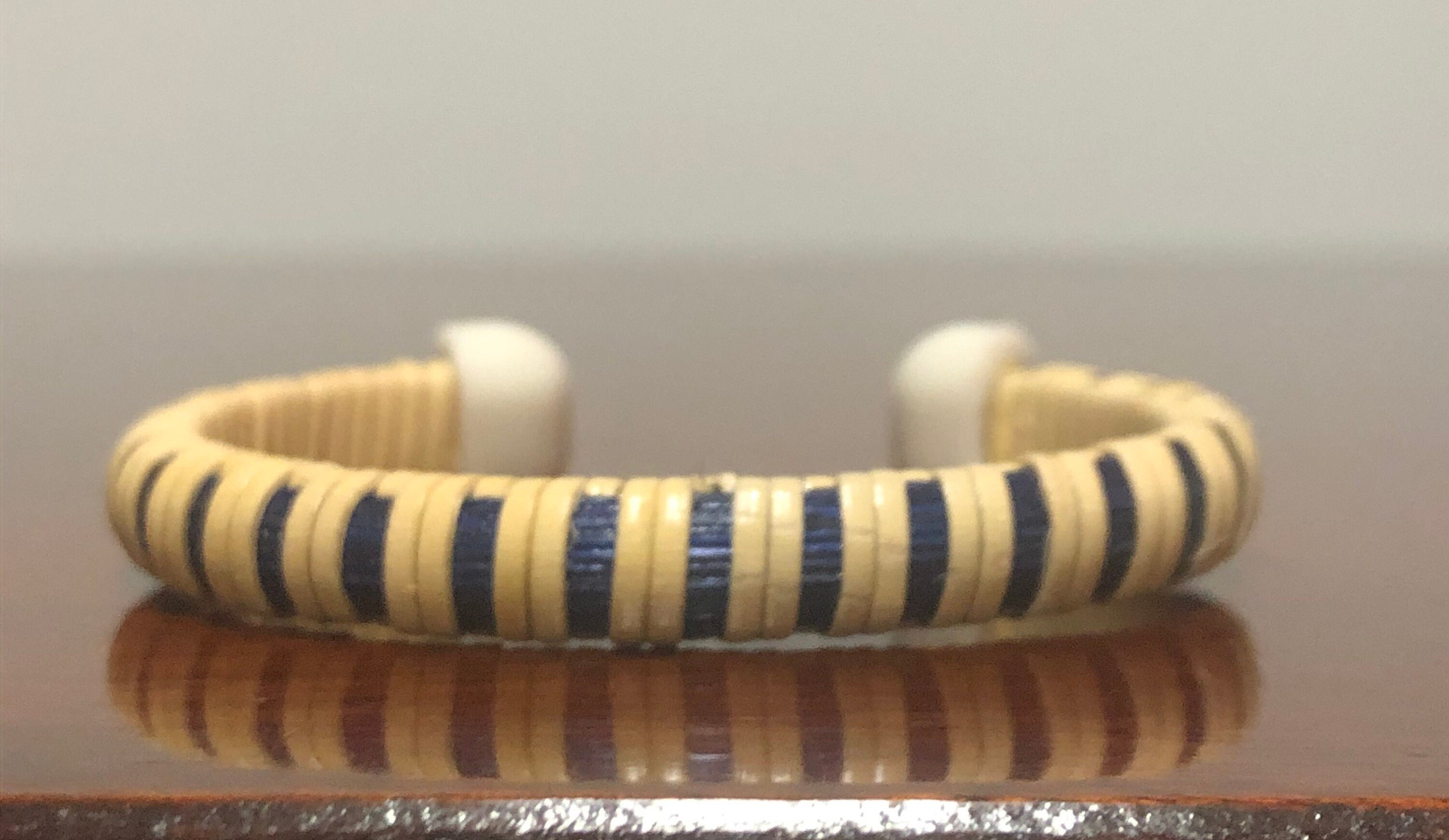 1/4 Nantucket Basket Bracelet with Scrimshaw End Caps Etsy