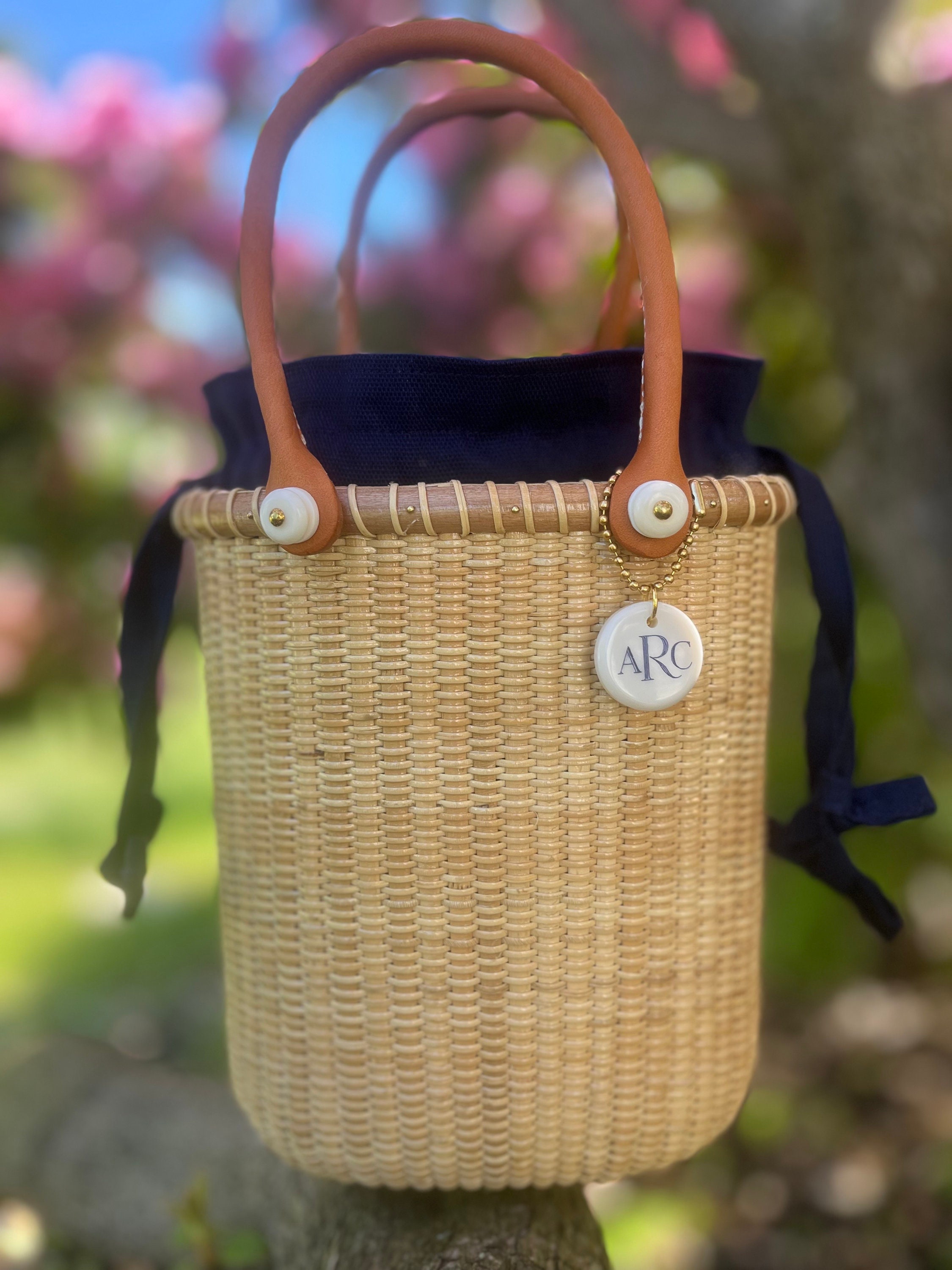 Draw Stringliner Canvas Drawstring Liner for Nantucket Lightship Basket Tote - Etsy