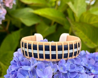 Nantucket Stripe Bracelet - Lightship Style, Cape Cod