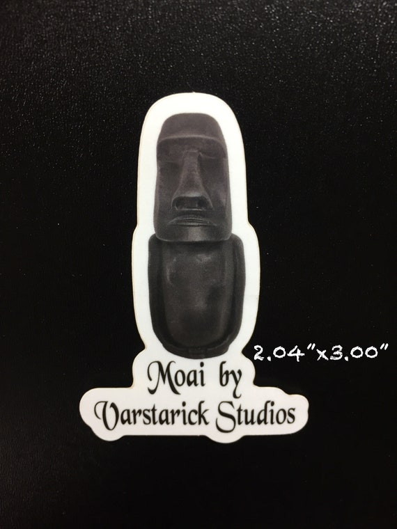 Moai Stickers for Sale