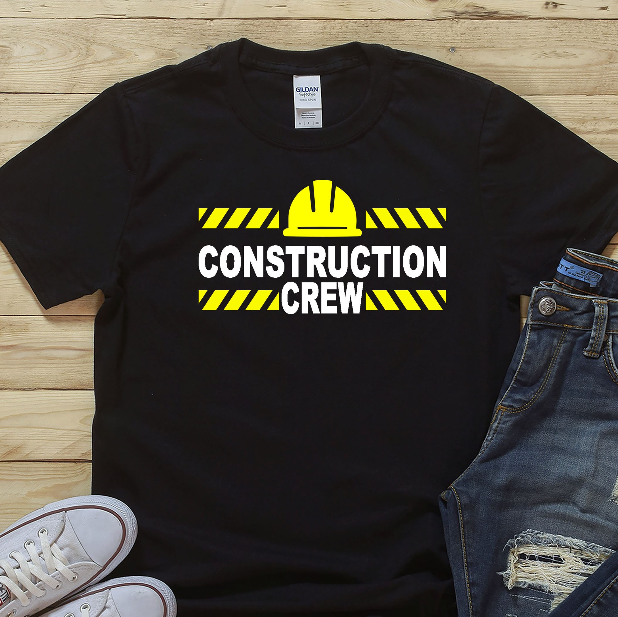 Construction Crew / Shirt / Construction Worker Shirt / Etsy