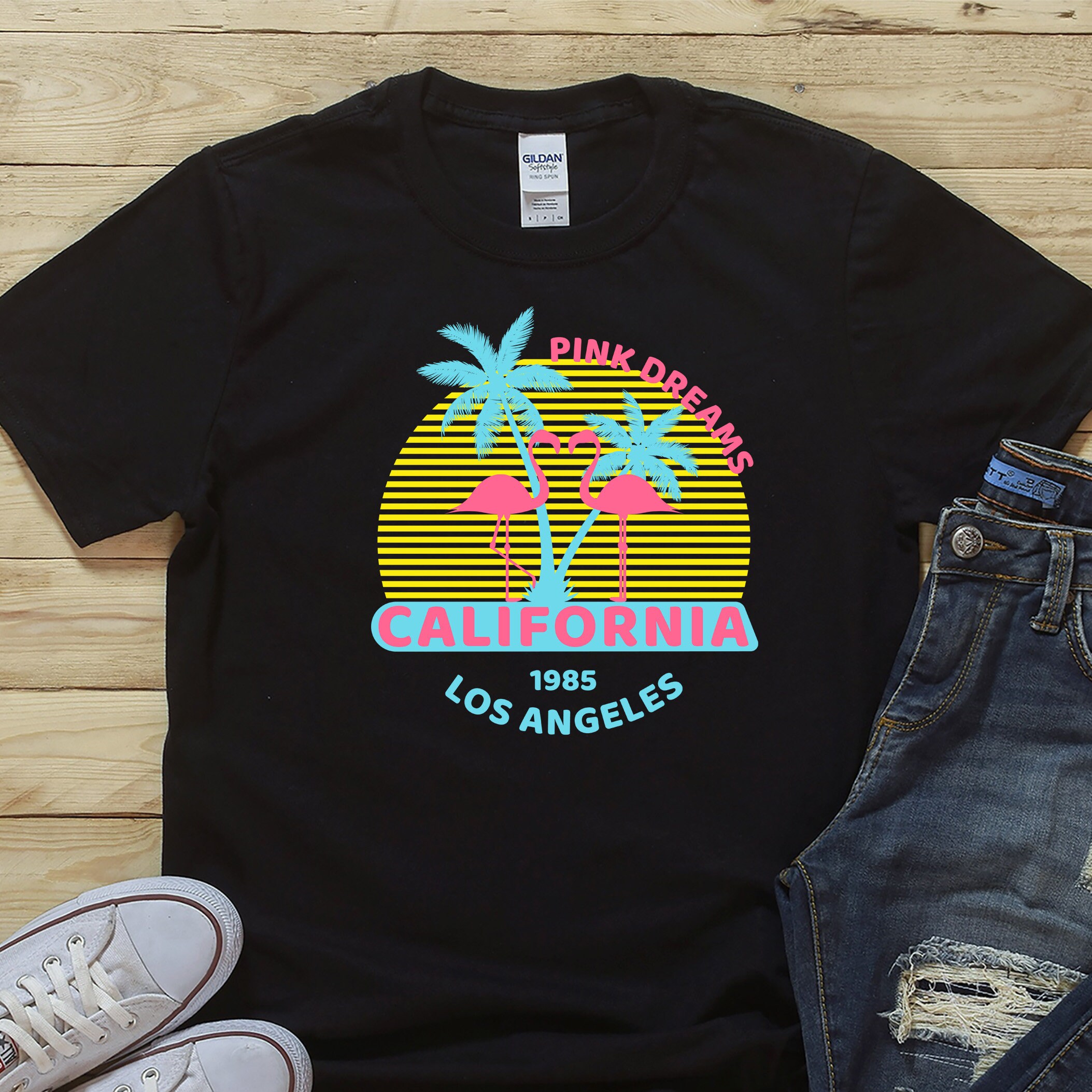 Los Angeles California / Shirt / California Shirt / Los Etsy