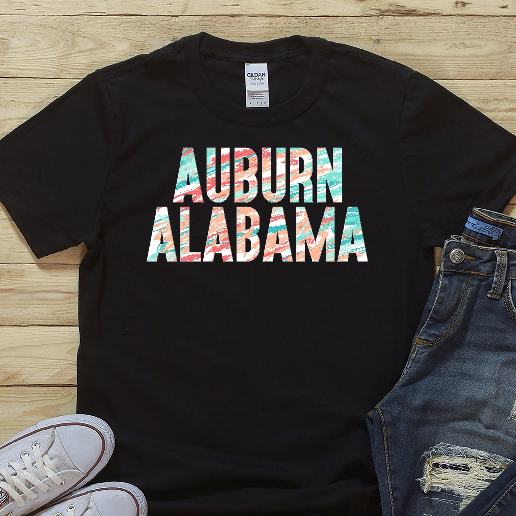 Auburn Alabama / Alabama Shirt / Alabama Clothing / Auburn Etsy