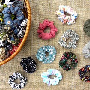 Mini Hair Scrunchies, Random Pack of Scrunchies, Kids Scrunchies, Grab Bag image 1