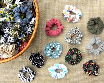 Mini Hair Scrunchies, Random Pack of Scrunchies, Kids Scrunchies, Grab Bag