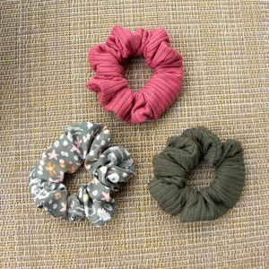 Mini Hair Scrunchies, Random Pack of Scrunchies, Kids Scrunchies, Grab Bag image 5