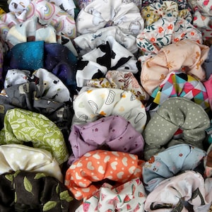 Scrunchies, Choose Your Own Pack of Scrunchies, Scrunchie Set, Cute Scrunchies, Patterned Scrunchies