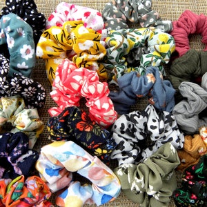 Mini Hair Scrunchies, Random Pack of Scrunchies, Kids Scrunchies, Grab Bag image 7