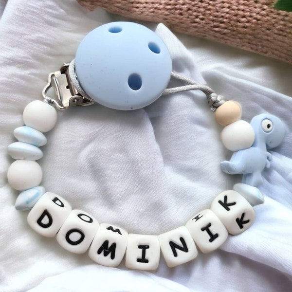 Personalised Dummy Clip/ Baby Boy Gift/ Keepsake for baby/ Baby Shower Gift /New baby gift