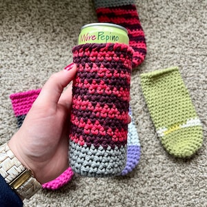 Crochet Skinny Can Cozy