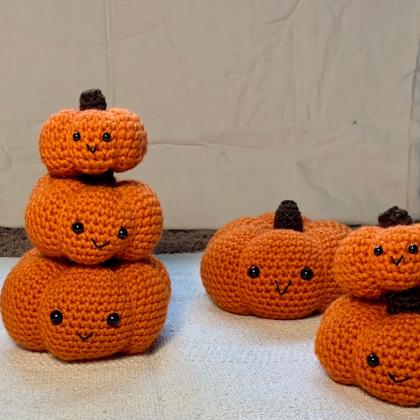 Pumpkin Family - Crochet