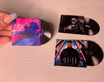 Maluma Collection. Miniature vinyl album. Scale 1/6