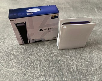 PS5、ミニチュアコンソール、ゲーム4本、コントローラー、箱