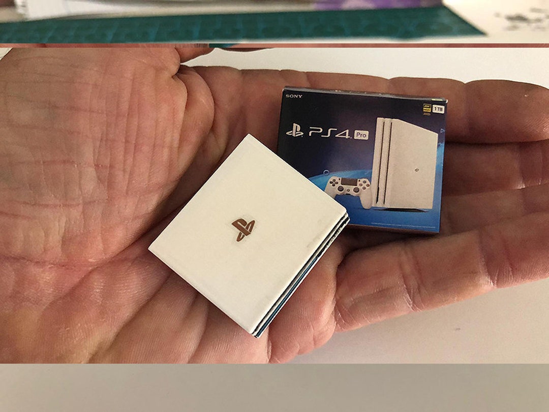 Buy PS4 Pro 1tb Miniature Console With Cake Topper