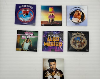 RAUW ALEJANDRO Collection. Miniature vinyl album. Scale 1/6