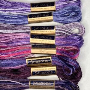 Lecien Japan Cosmo Seasons Stickgarn – Grün, 100% Baumwolle